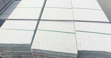 漯河芝麻白毛板，石材毛板