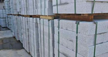 漯河芝麻白路牙石，路侧石