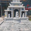 漯河芝麻白中国黑石材套墓 花岗岩墓碑