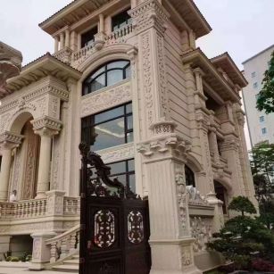 漯河黄金麻别墅外墙异形定制