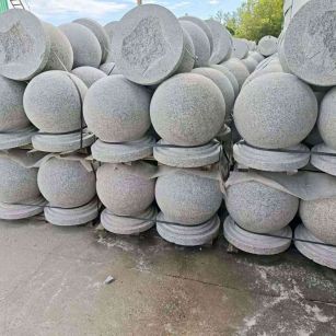 漯河圆球石球挡车球