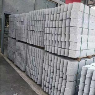 漯河芝麻白树围石 树池