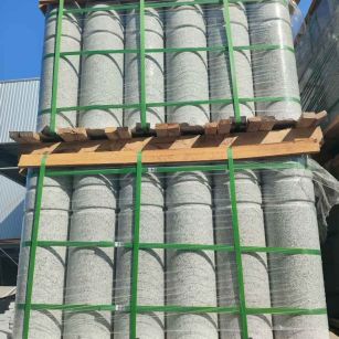 漯河挡车柱芝麻白 挡车石