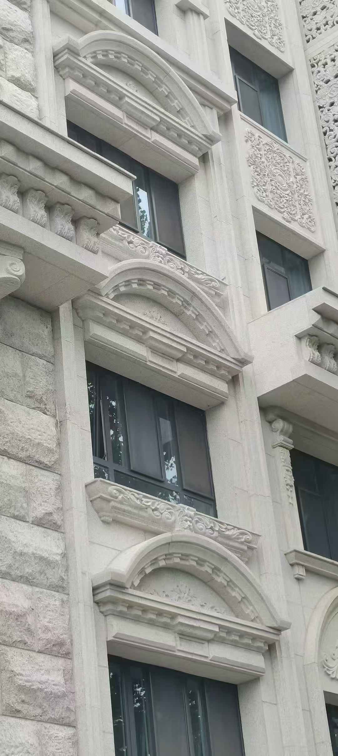 漯河芝麻白异形 石材异形定制