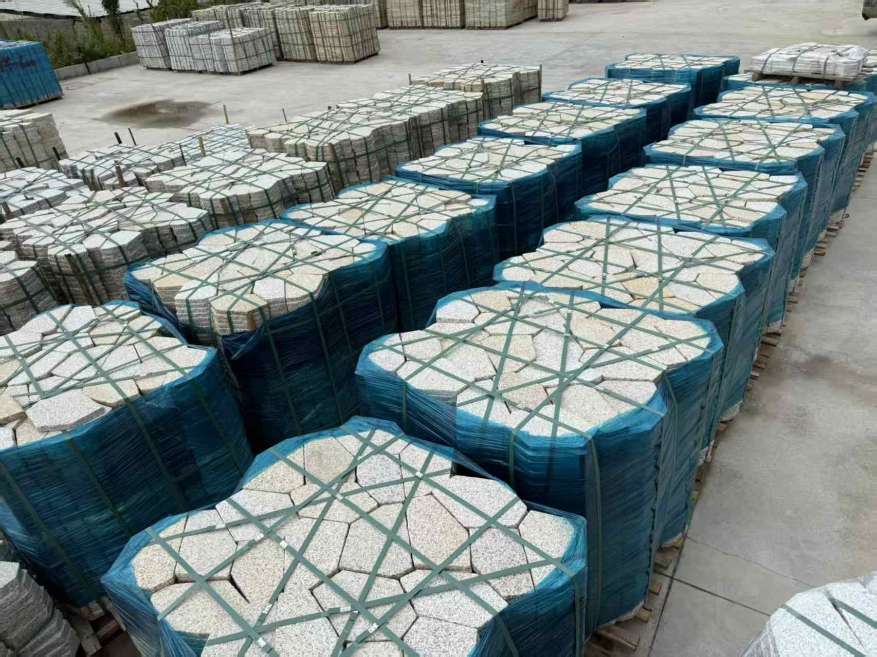 漯河黄金麻冰裂纹 碎拼