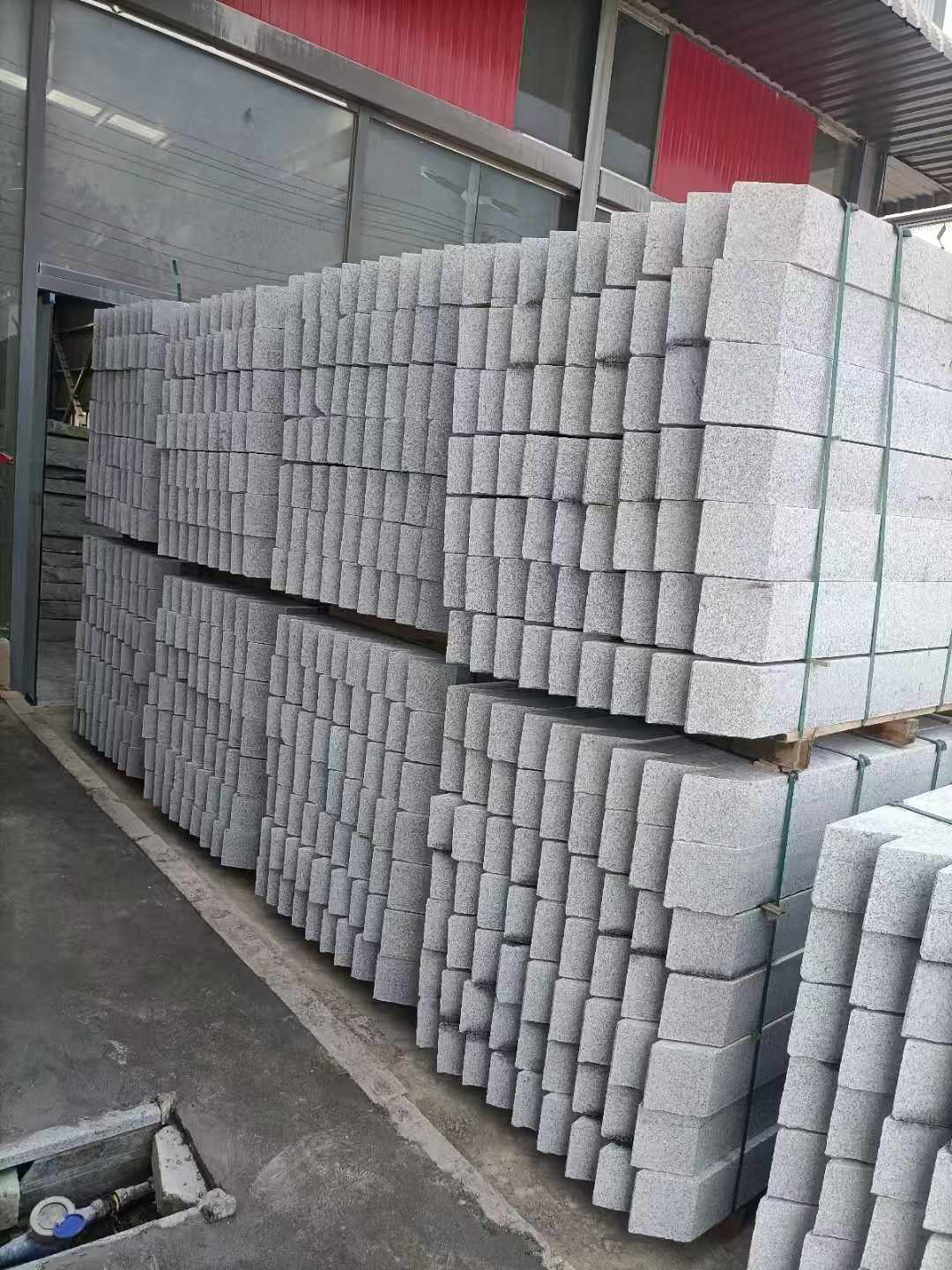 漯河芝麻白树围石 树池