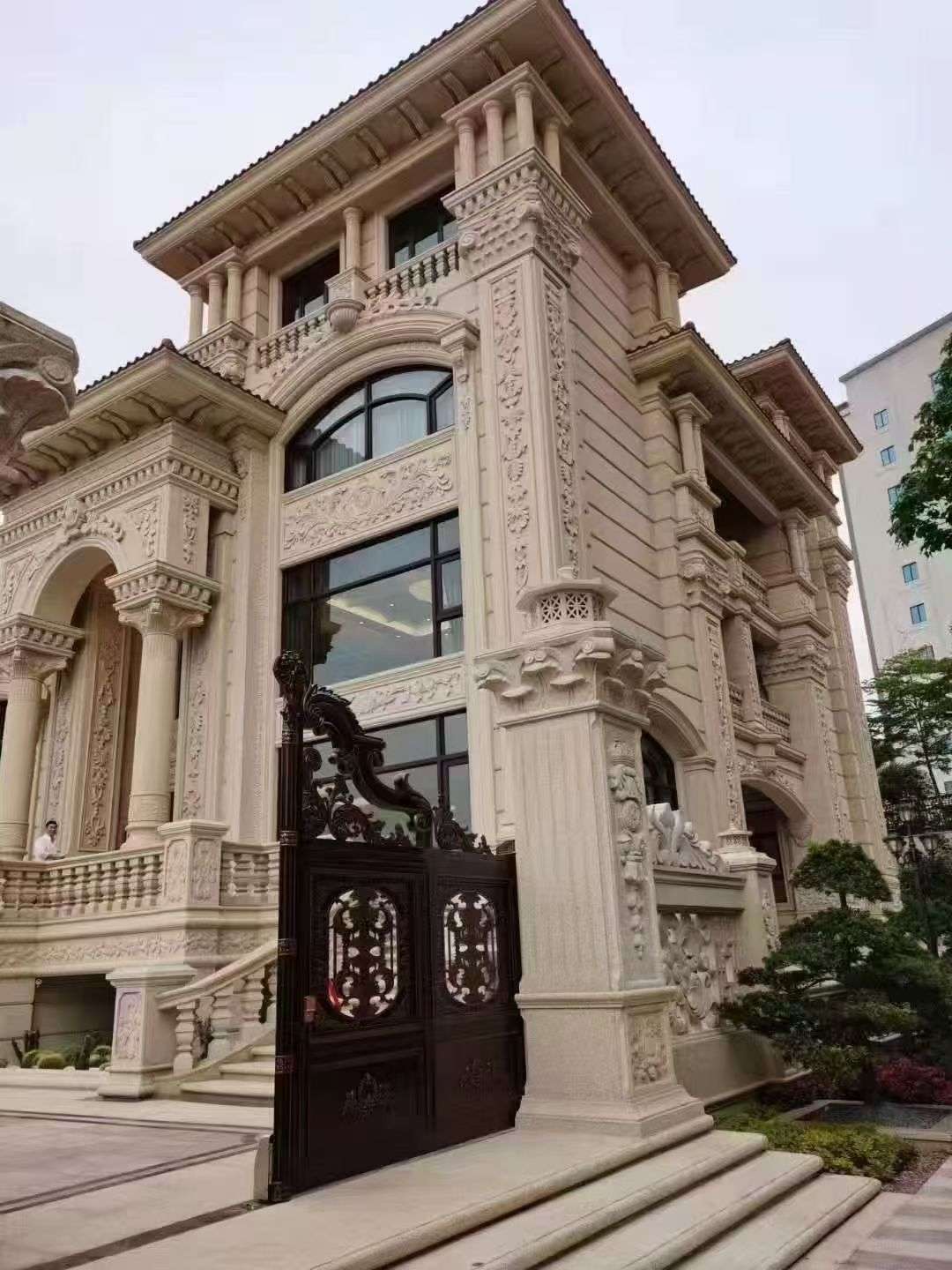 漯河黄金麻别墅外墙异形定制