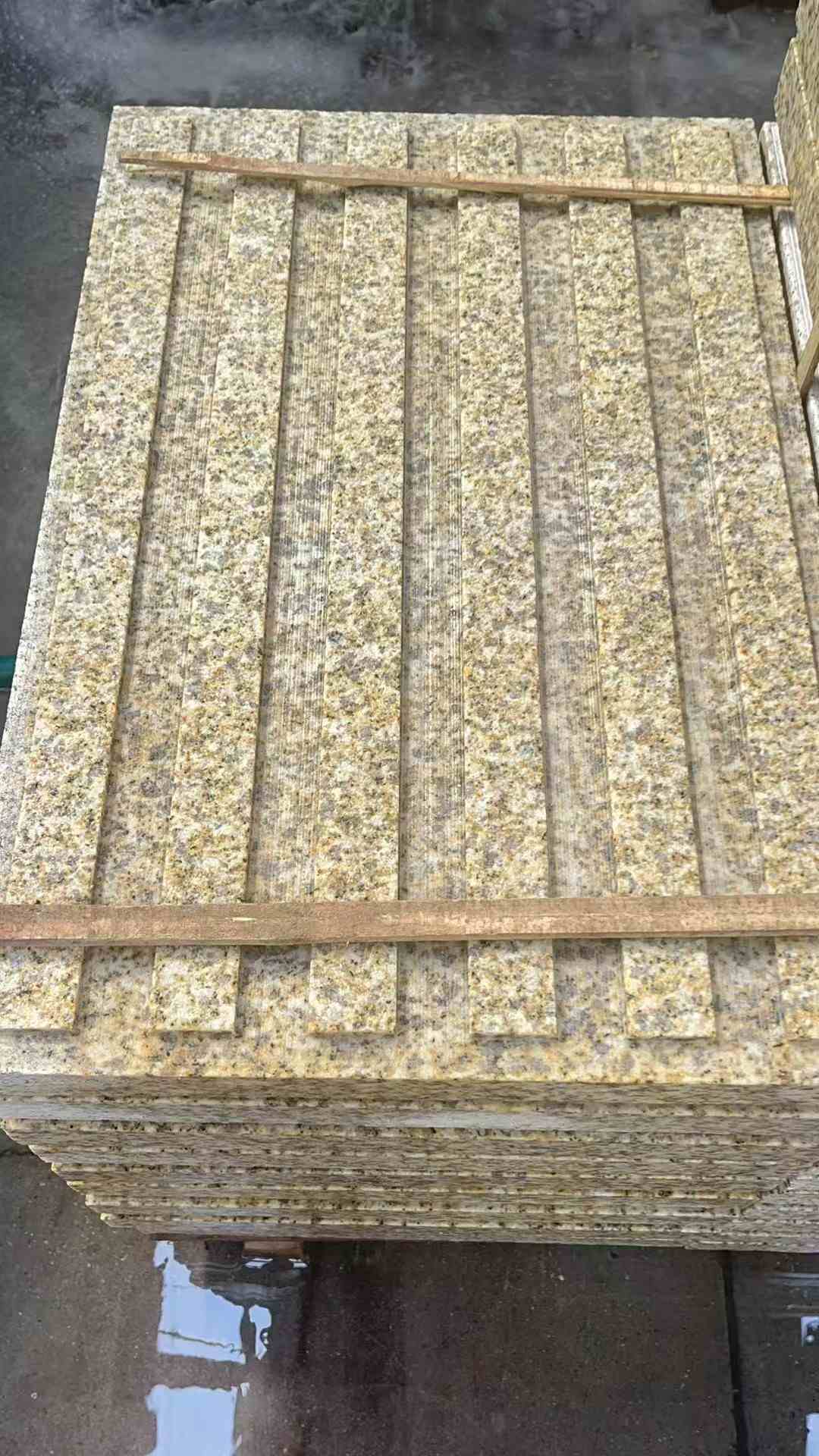 漯河黄金麻盲道 石材盲道
