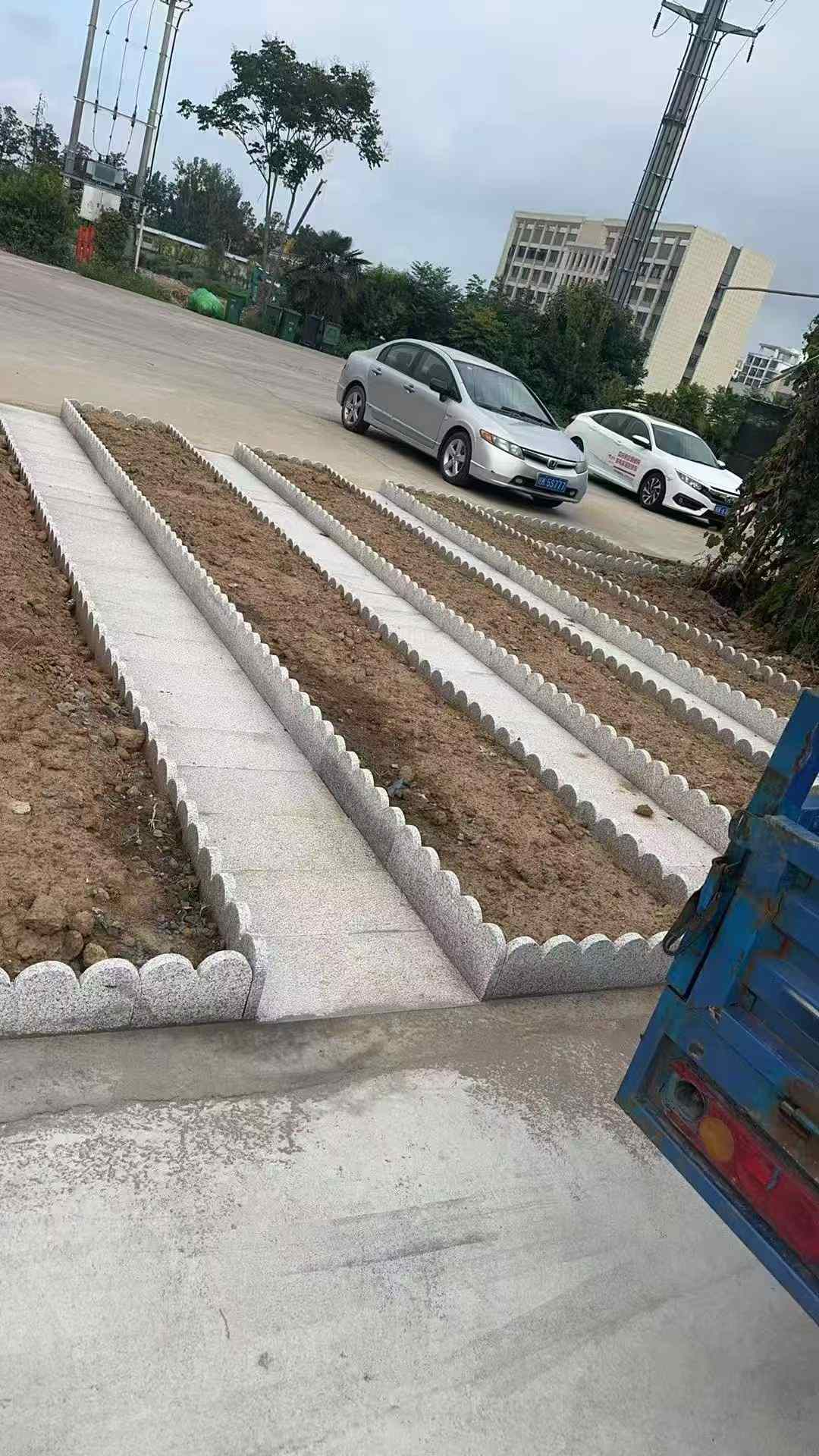 漯河芝麻白花边石