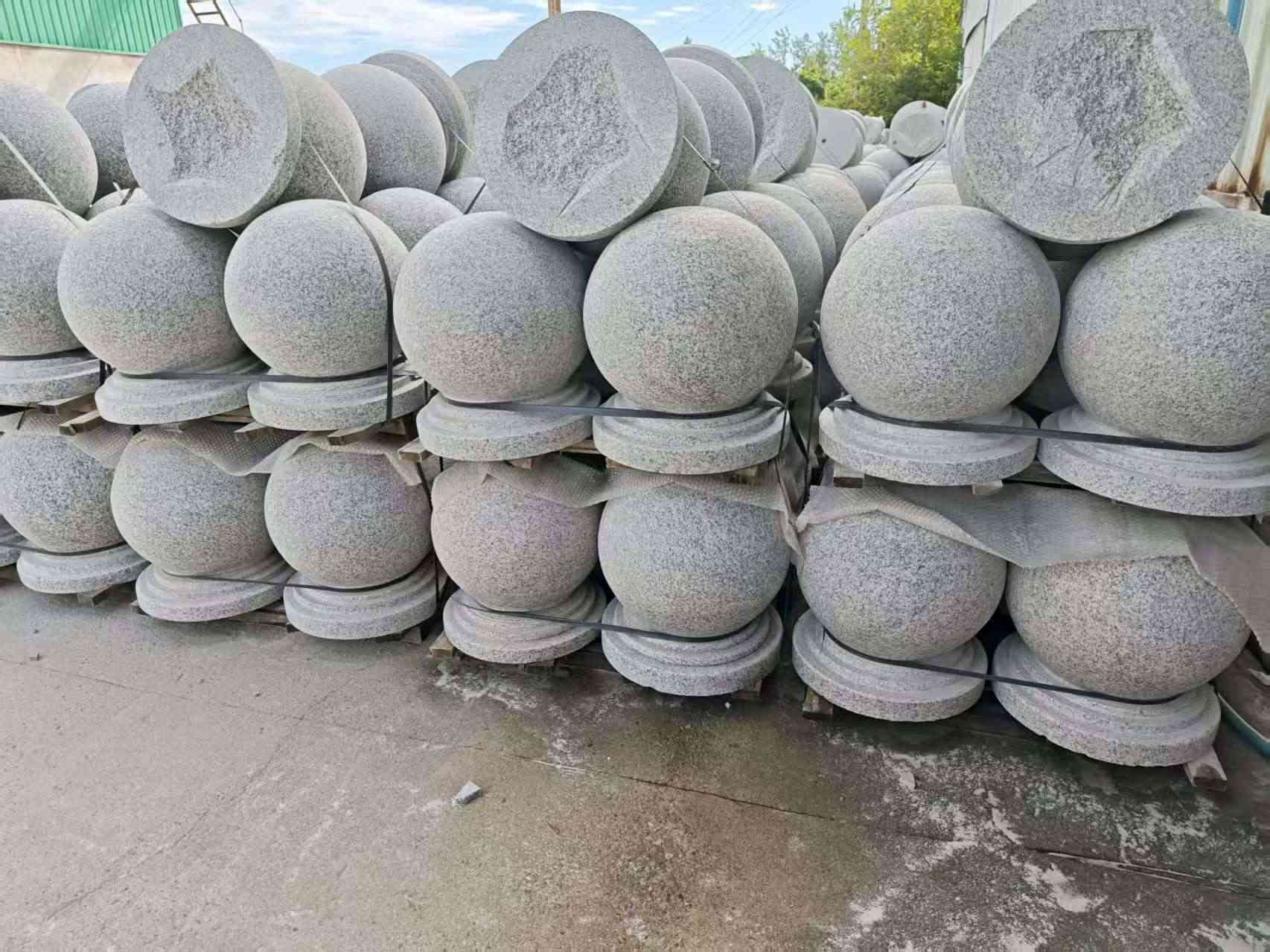 漯河圆球石球挡车球