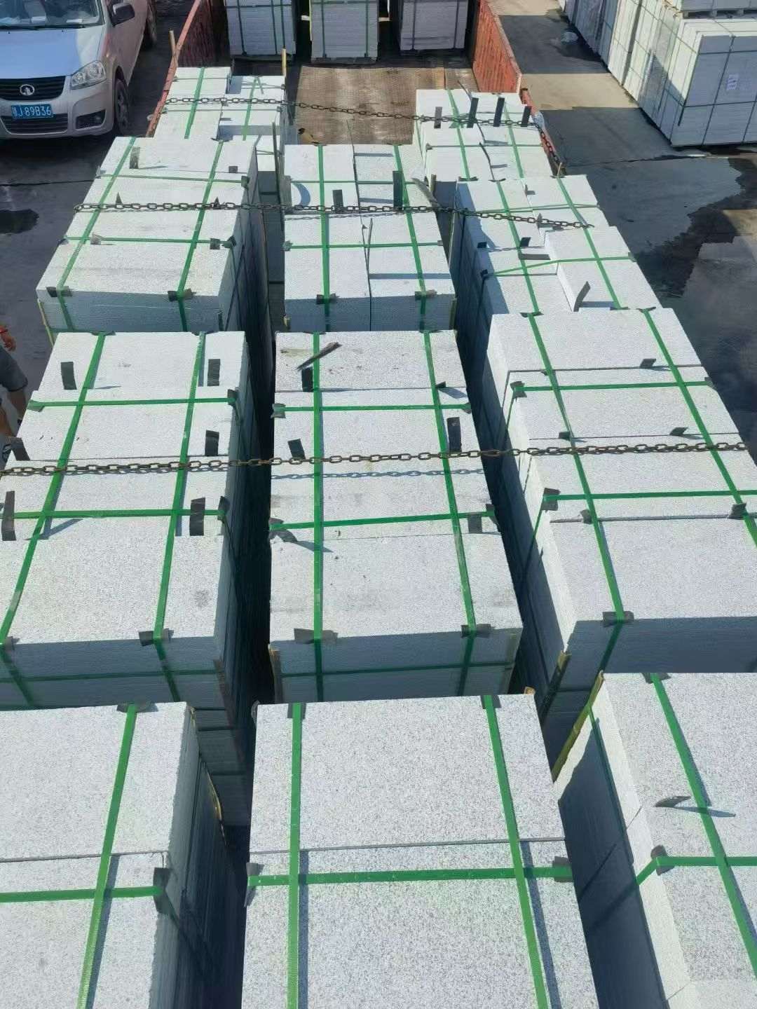 漯河芝麻白地铺石 芝麻灰地铺石