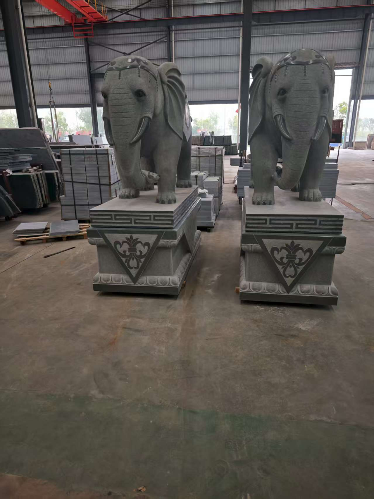 漯河芝麻灰花岗岩对象 芝麻白芝麻灰大象